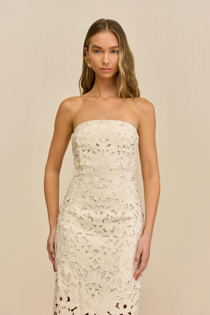 RAYLENE GOWN - SEASHELL – CULT GAIA