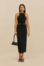 JENA KNIT DRESS - BLACK