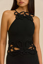 JENA KNIT DRESS - BLACK