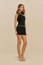 MOIRA TOP - BLACK