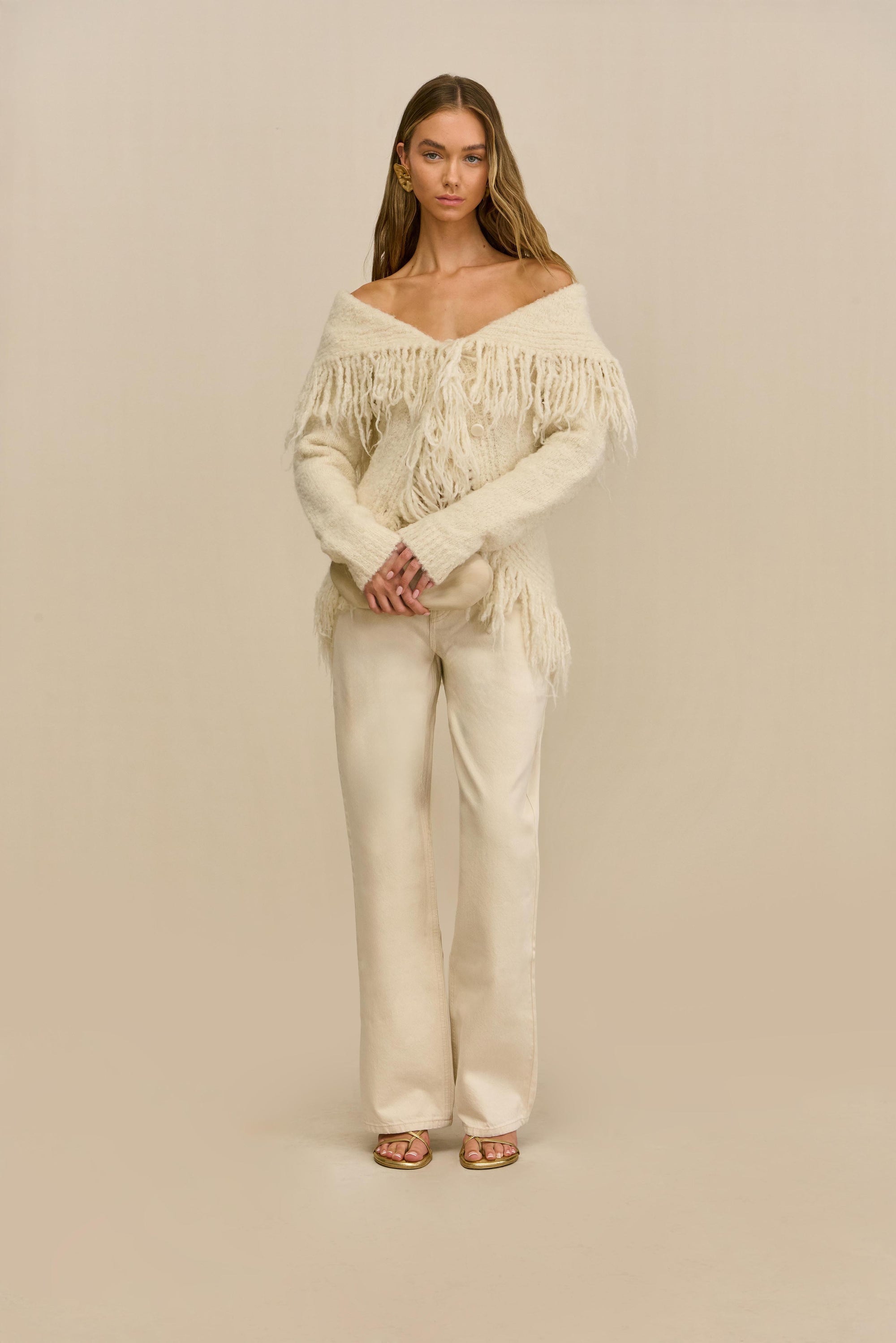 MICHELLE CARDIGAN - CREAM