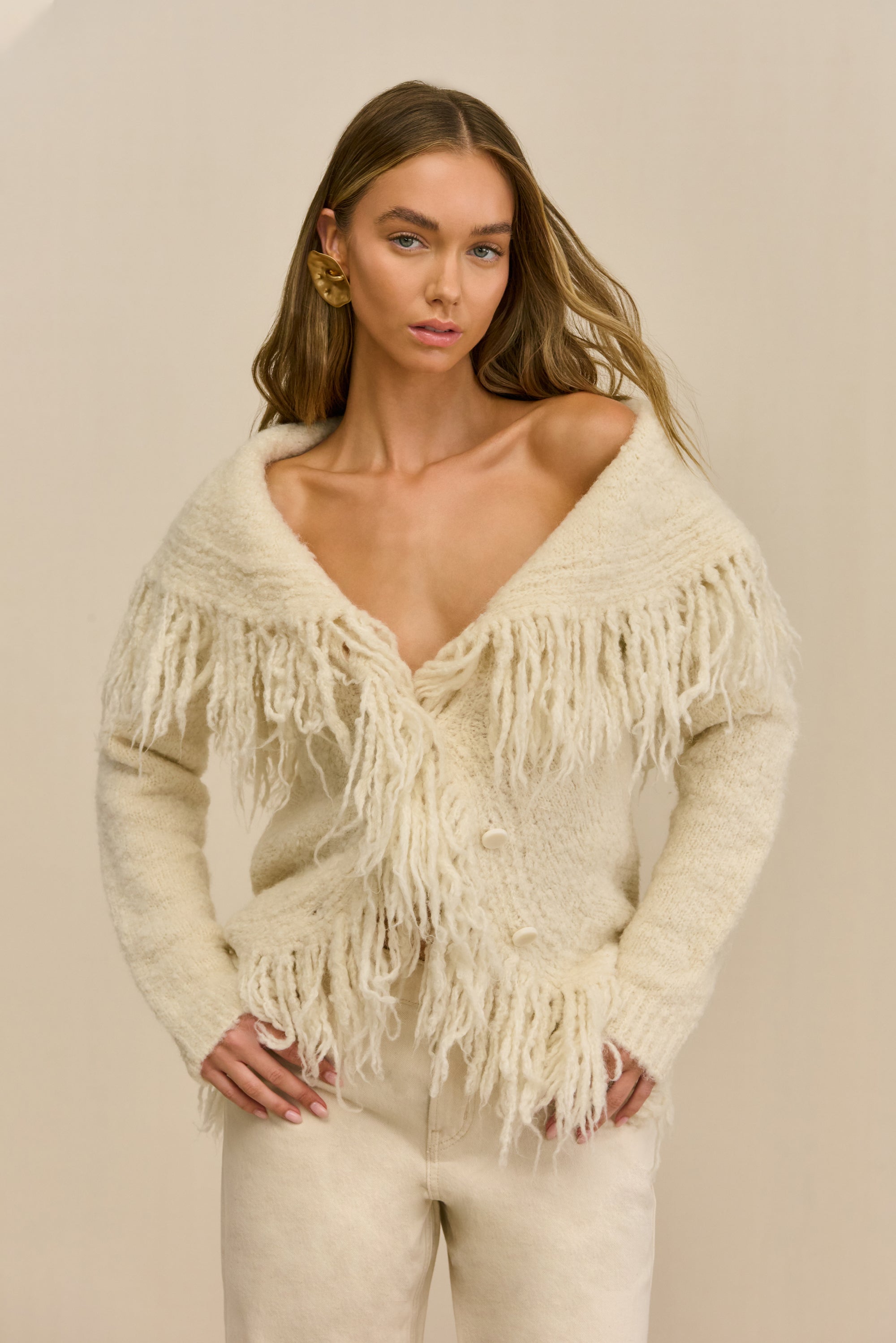 MICHELLE CARDIGAN - CREAM