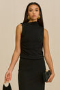 CHRISTIAN TOP - BLACK