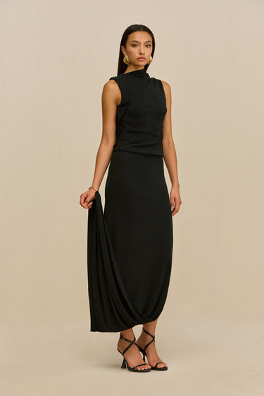 KAYLYN SKIRT - BLACK | KAYLYN SKIRT - BLACK | Secondary image
