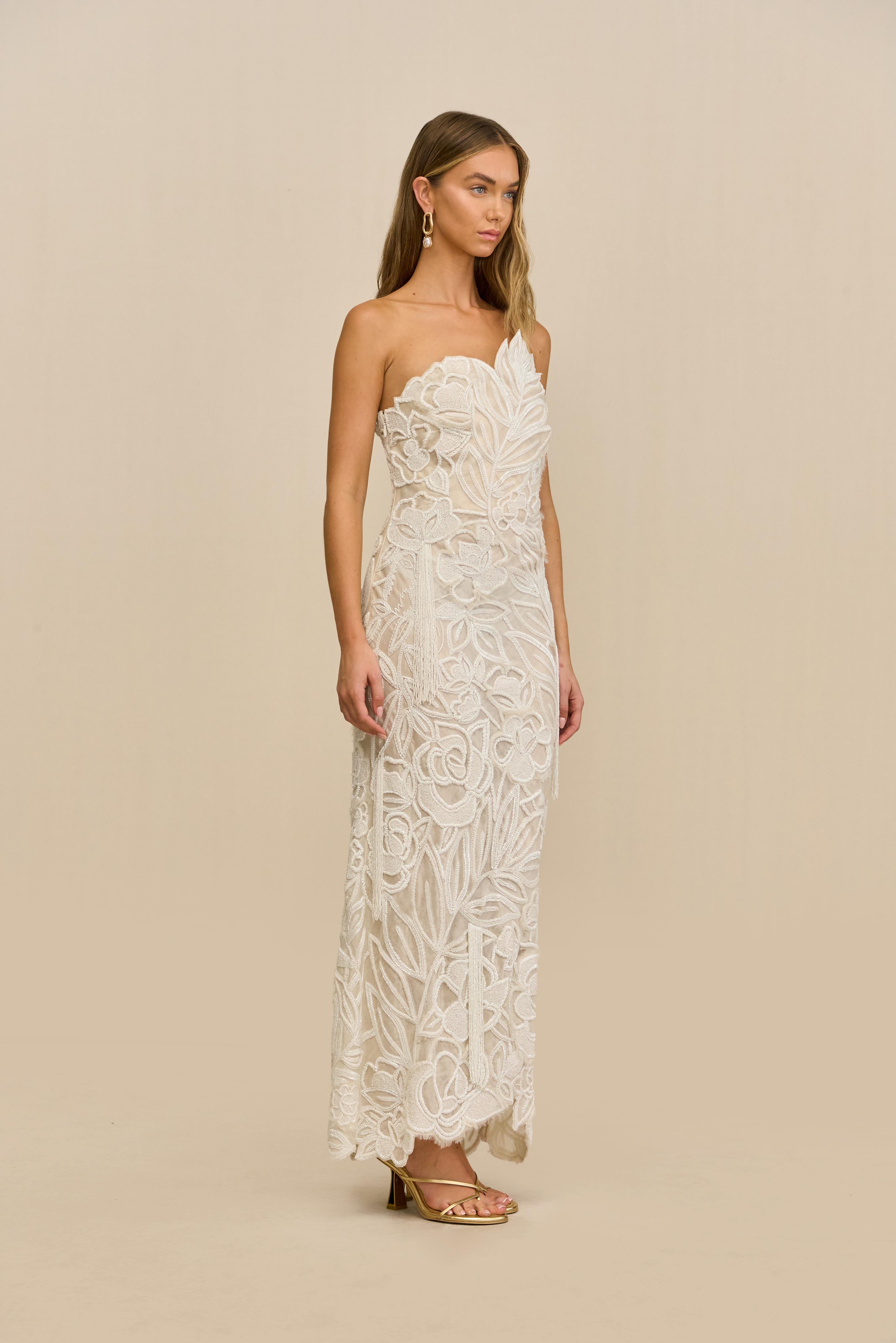 KIRAN GOWN - OFF WHITE