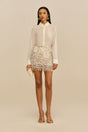 IDALIA SKIRT - OFF WHITE