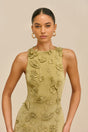 KIVU KNIT DRESS - GOLD