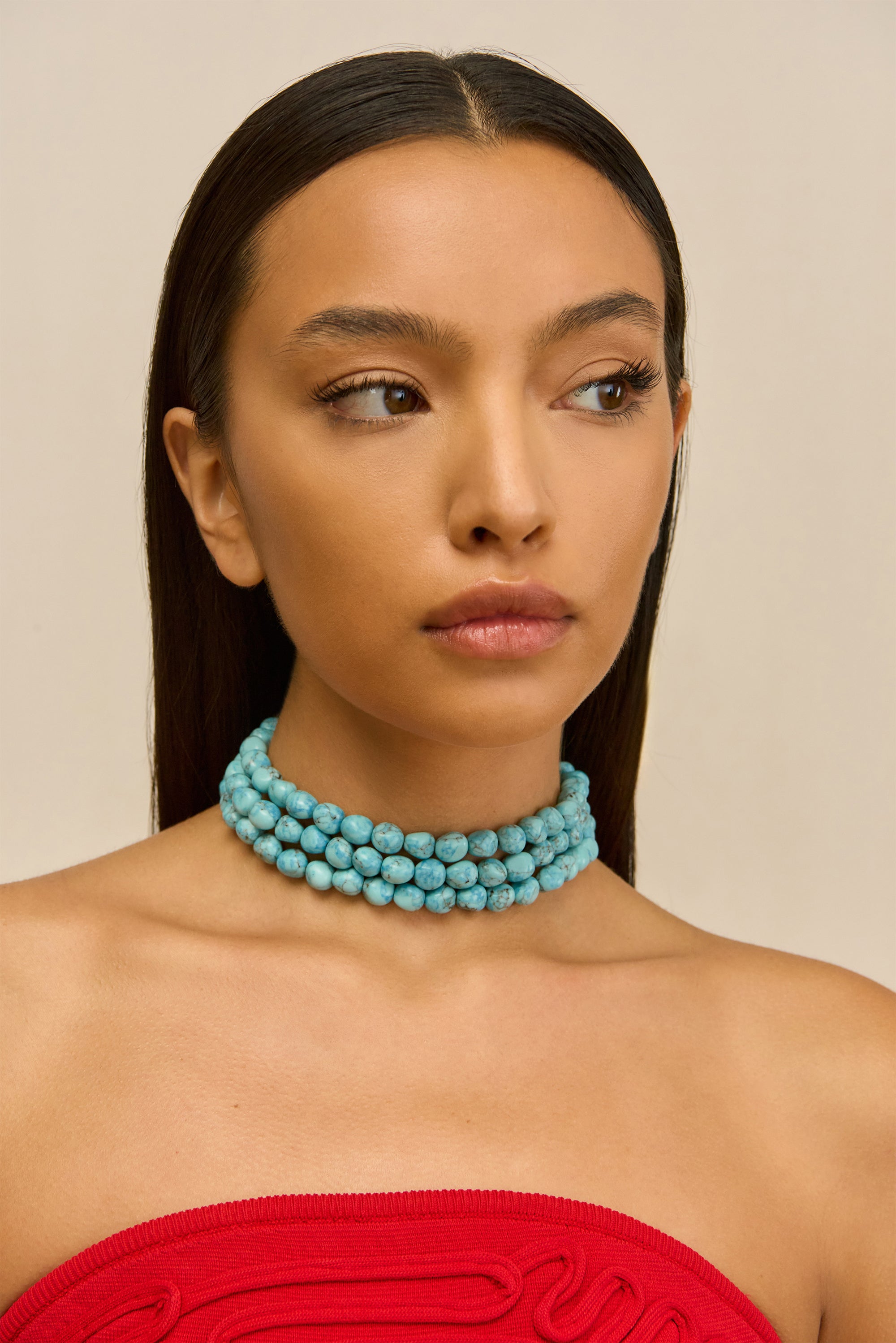 NORA CHOKER - IBIZA TURQUOISE – CULT GAIA