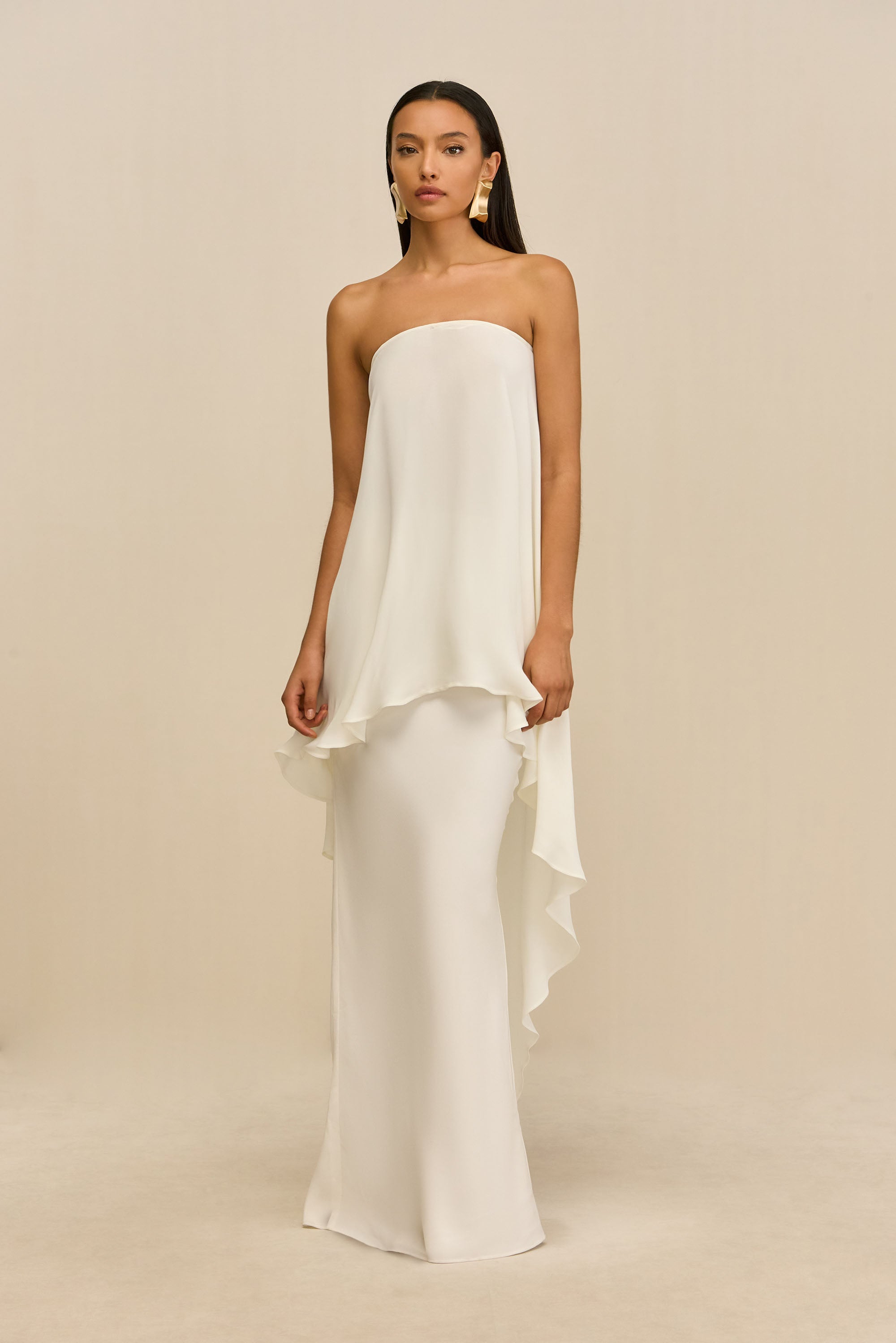 CHANTEL SKIRT - OFF WHITE