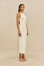 CASSI KNIT DRESS - OFF WHITE