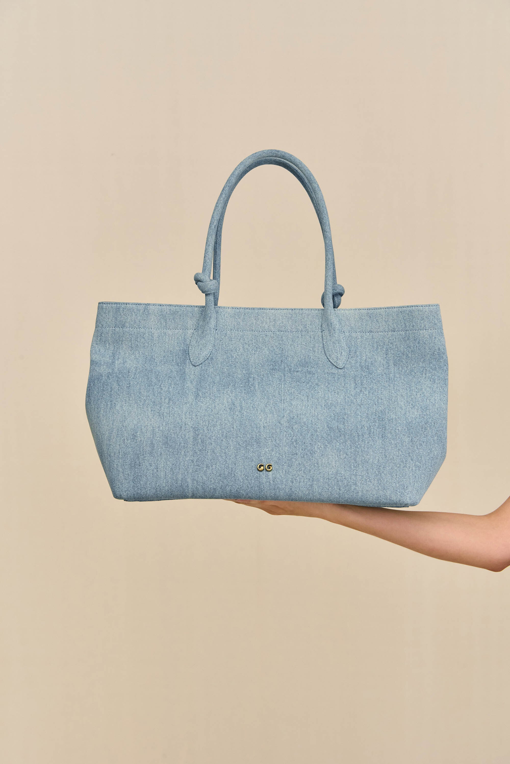 ARIELLA TOTE BAG - VINTAGE BLUE