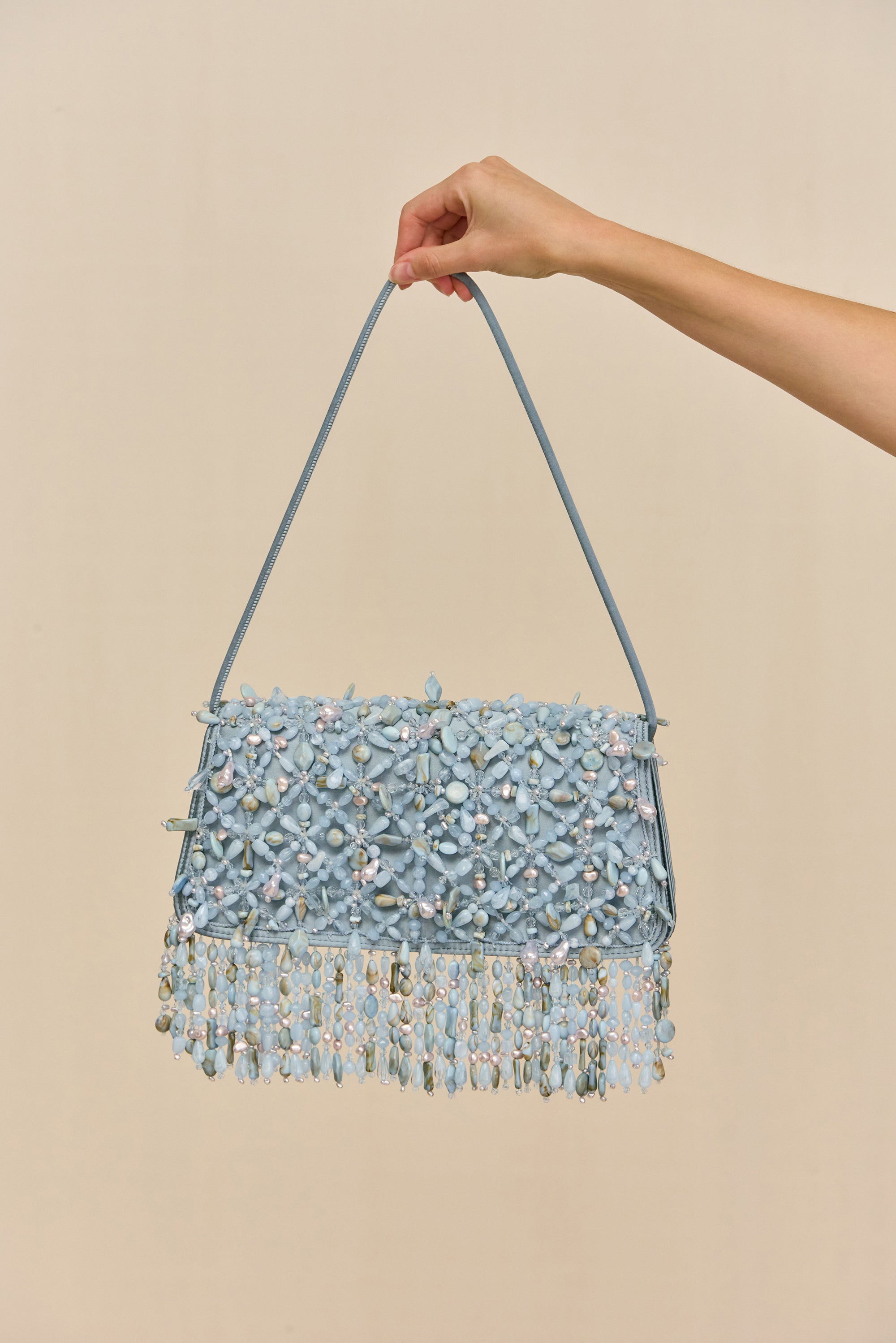 IDALIA SHOULDER BAG - COASTAL