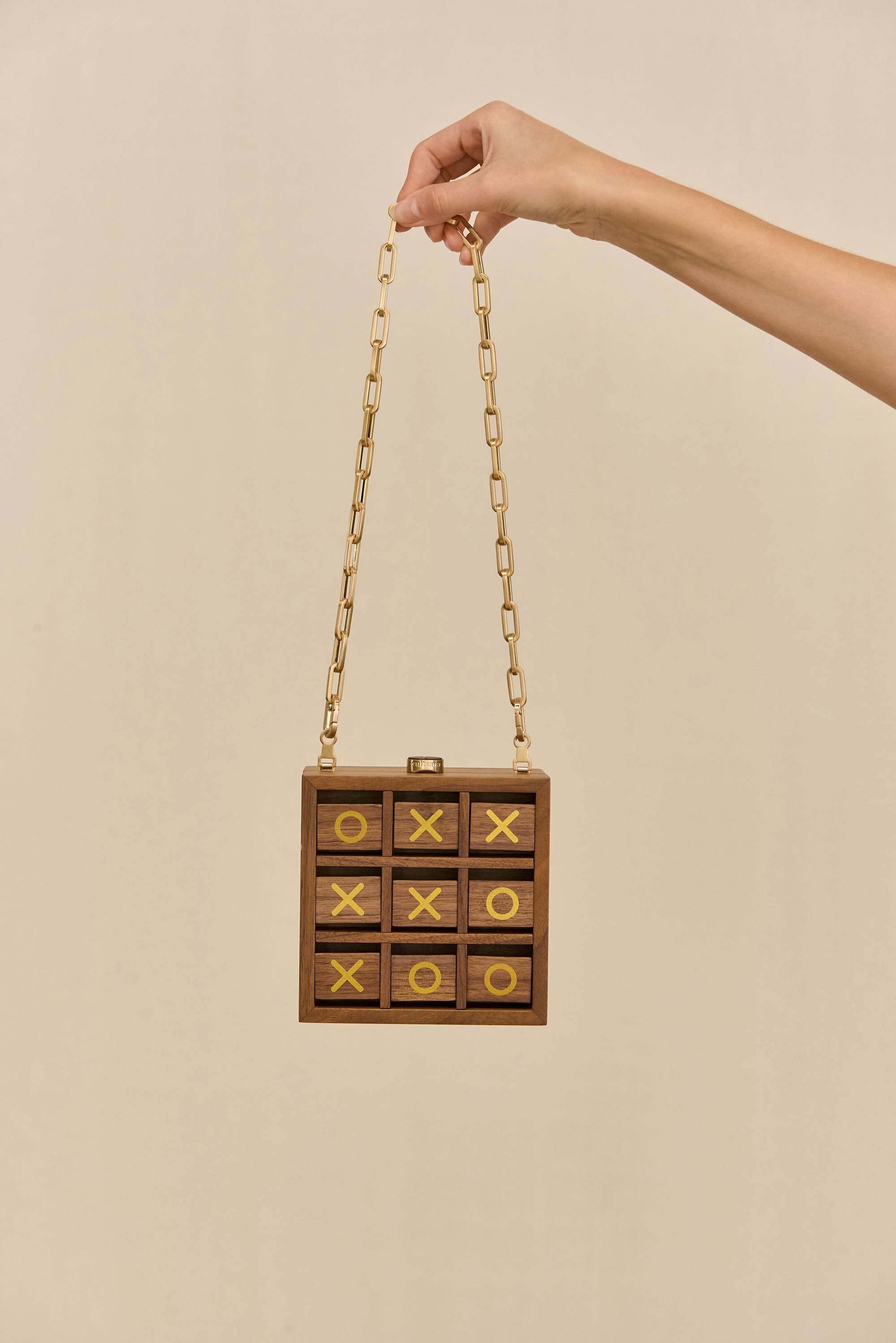 TIC TAC TOE CLUTCH - WALNUT – CULT GAIA