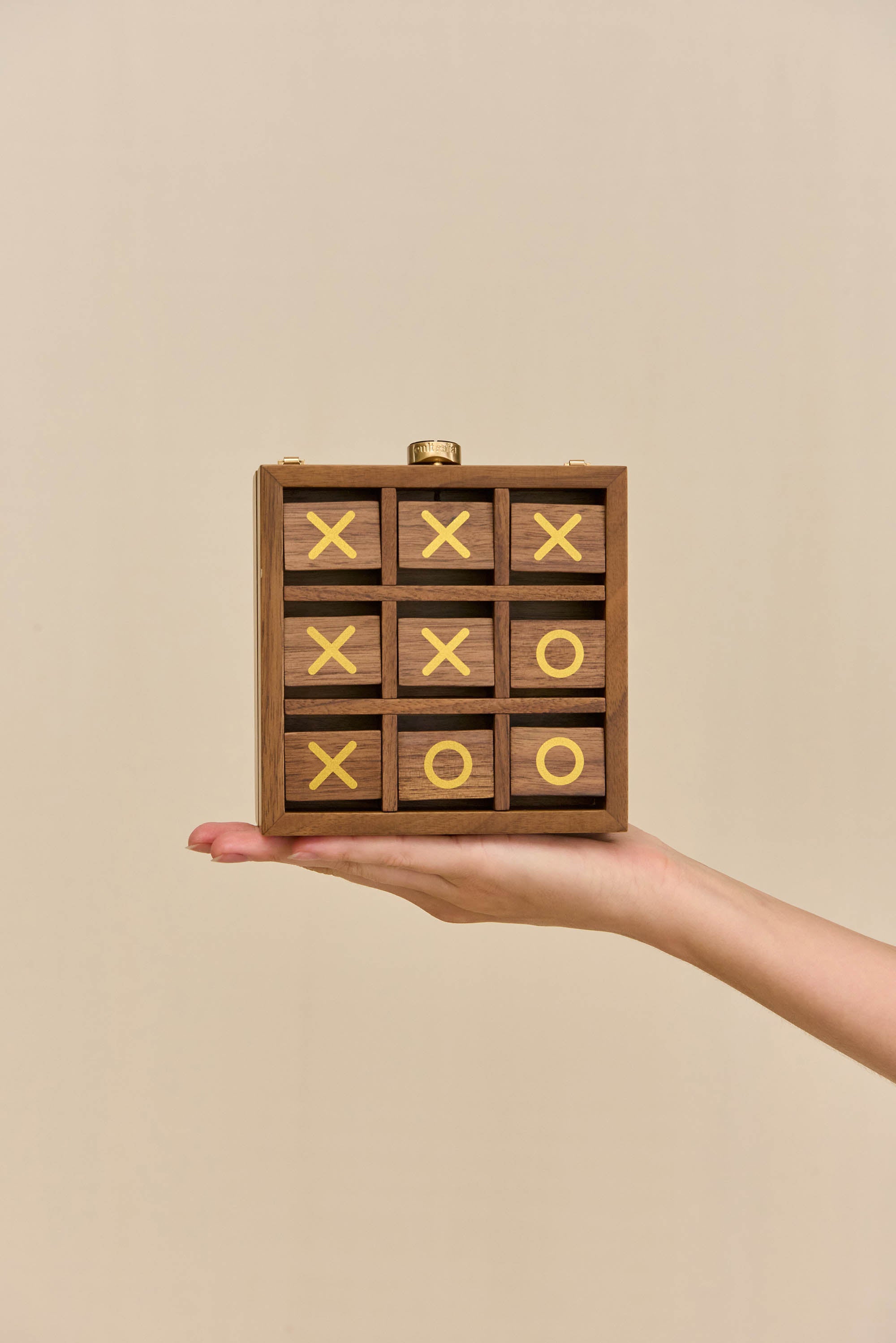 TIC TAC TOE CLUTCH - WALNUT – CULT GAIA