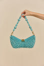 MERCIER MINI SHOULDER BAG - IBIZA TURQUOISE