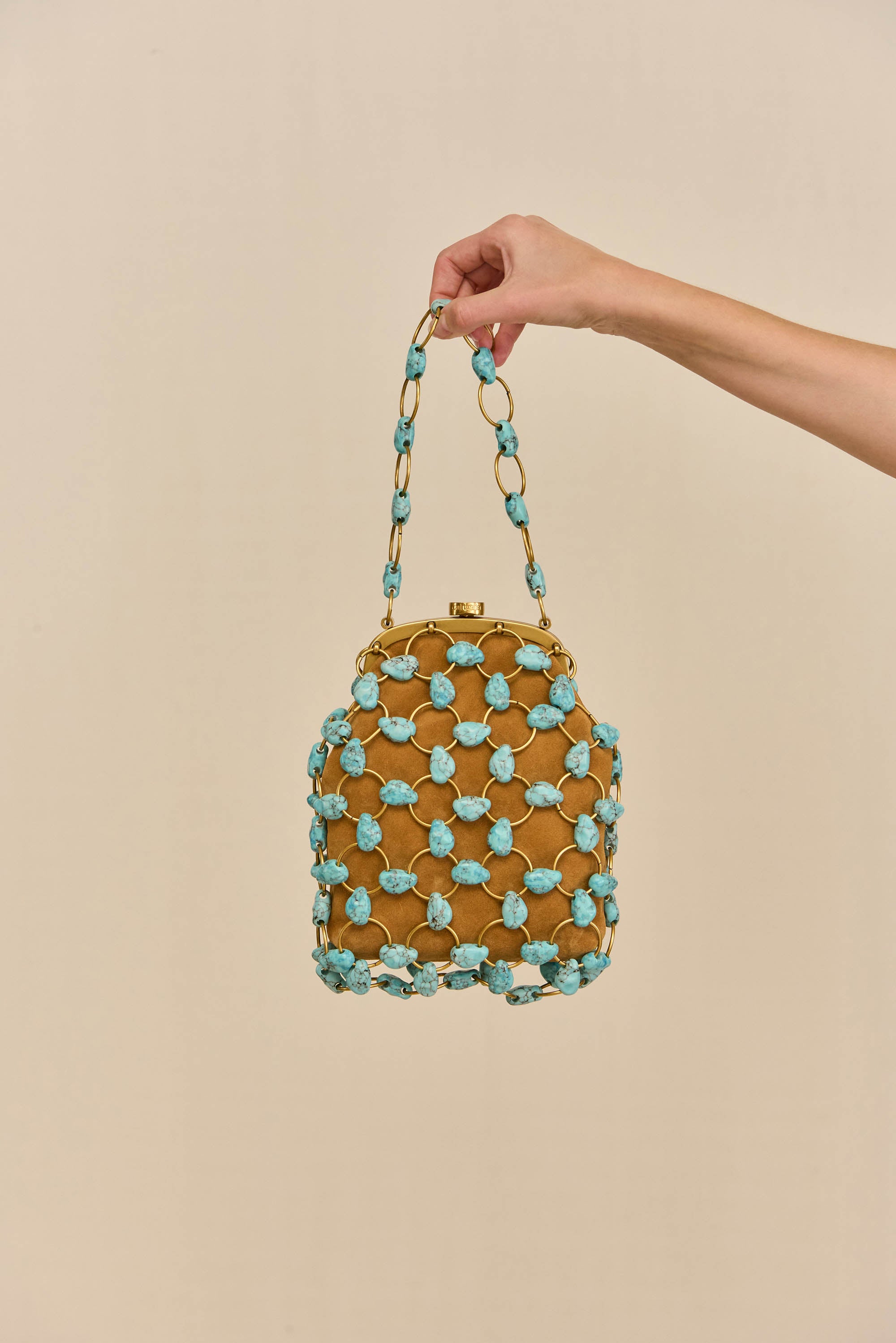 BRIELLE WRISTLET - IBIZA TURQUOISE MULTI – CULT GAIA