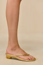 SKYLAR SANDAL - BRASS