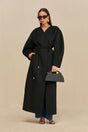 BRUNELLA COAT - BLACK