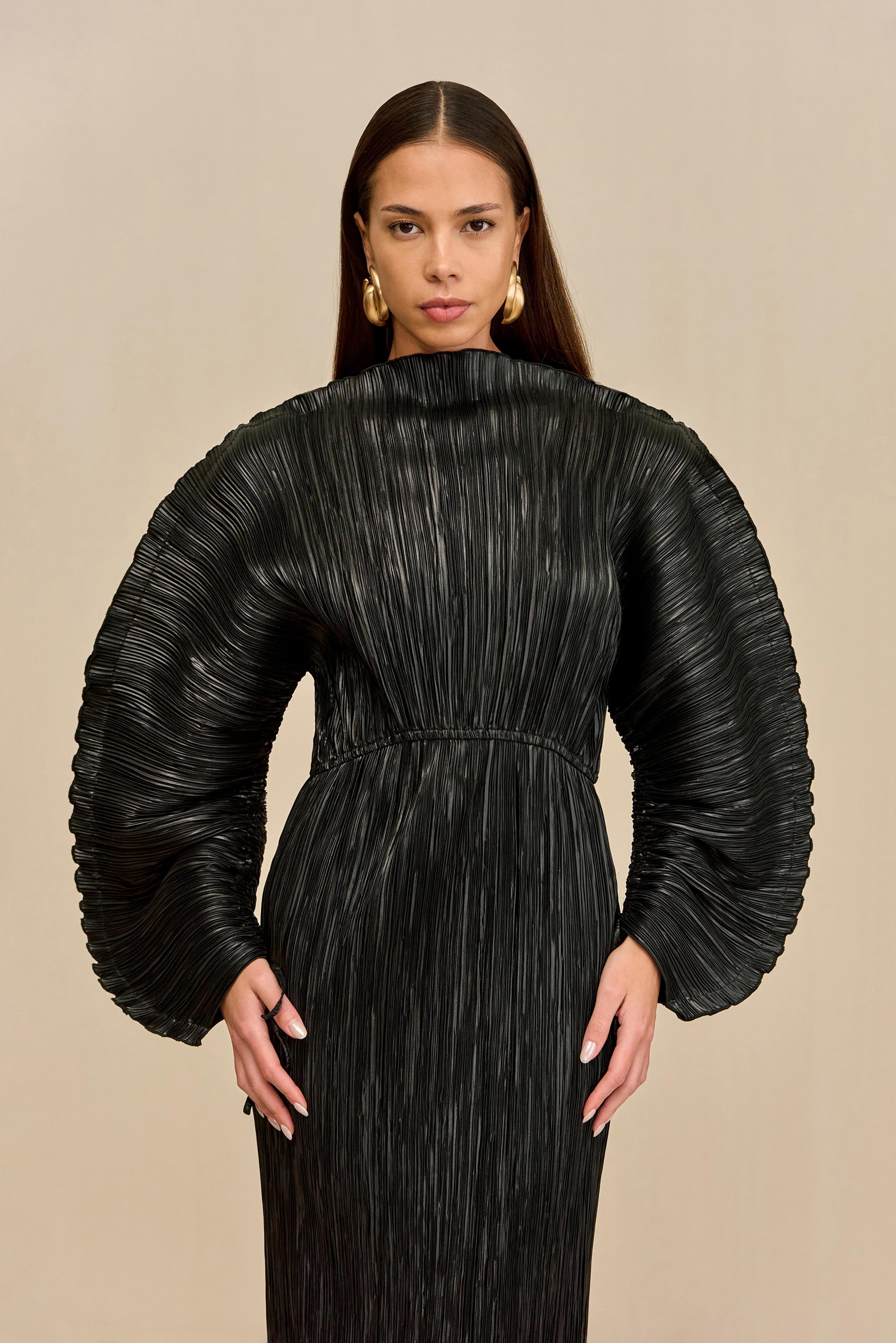 FREDA DRESS - BLACK