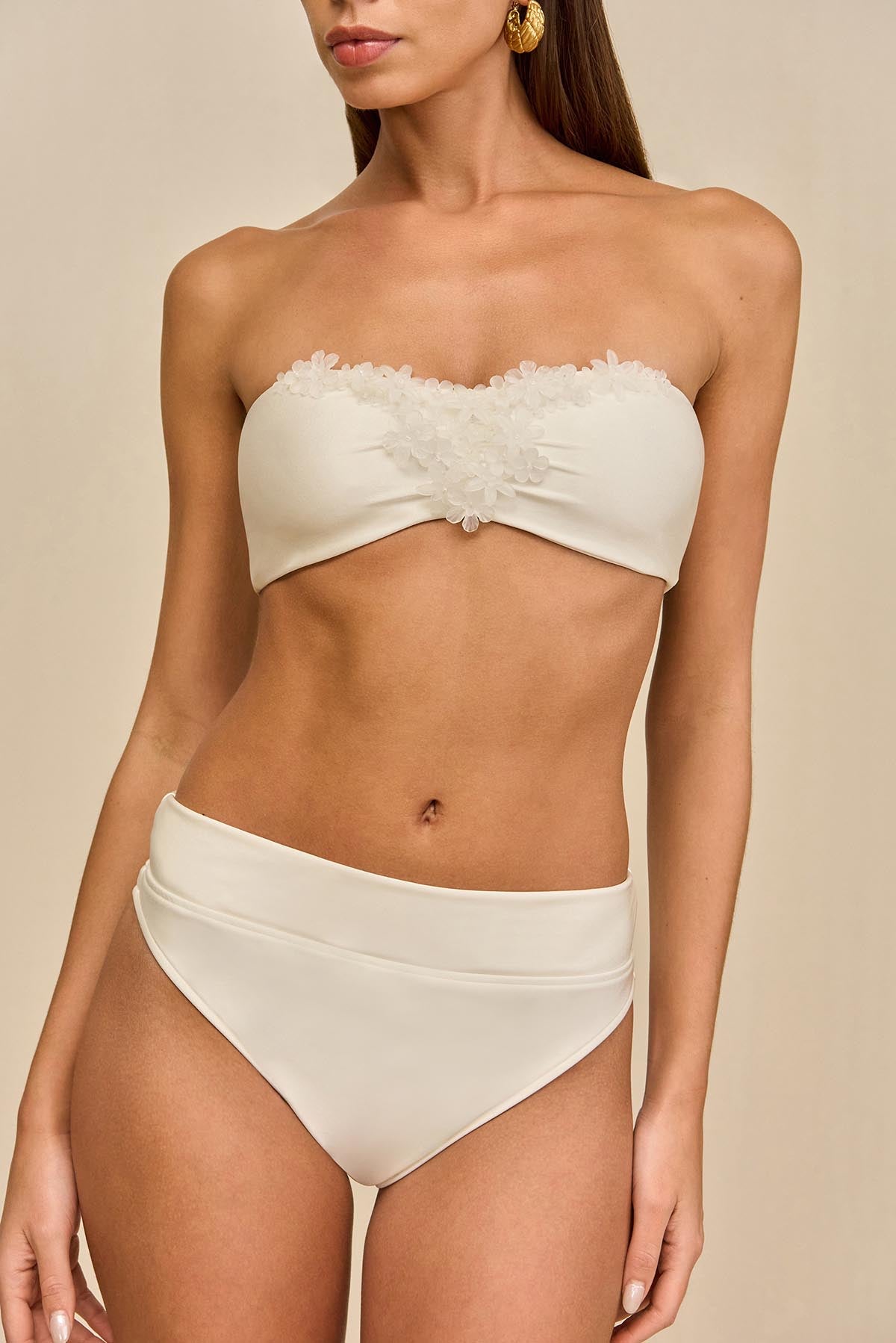 URSULA BIKINI BOTTOM - OFF WHITE