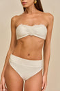 URSULA BIKINI BOTTOM - OFF WHITE