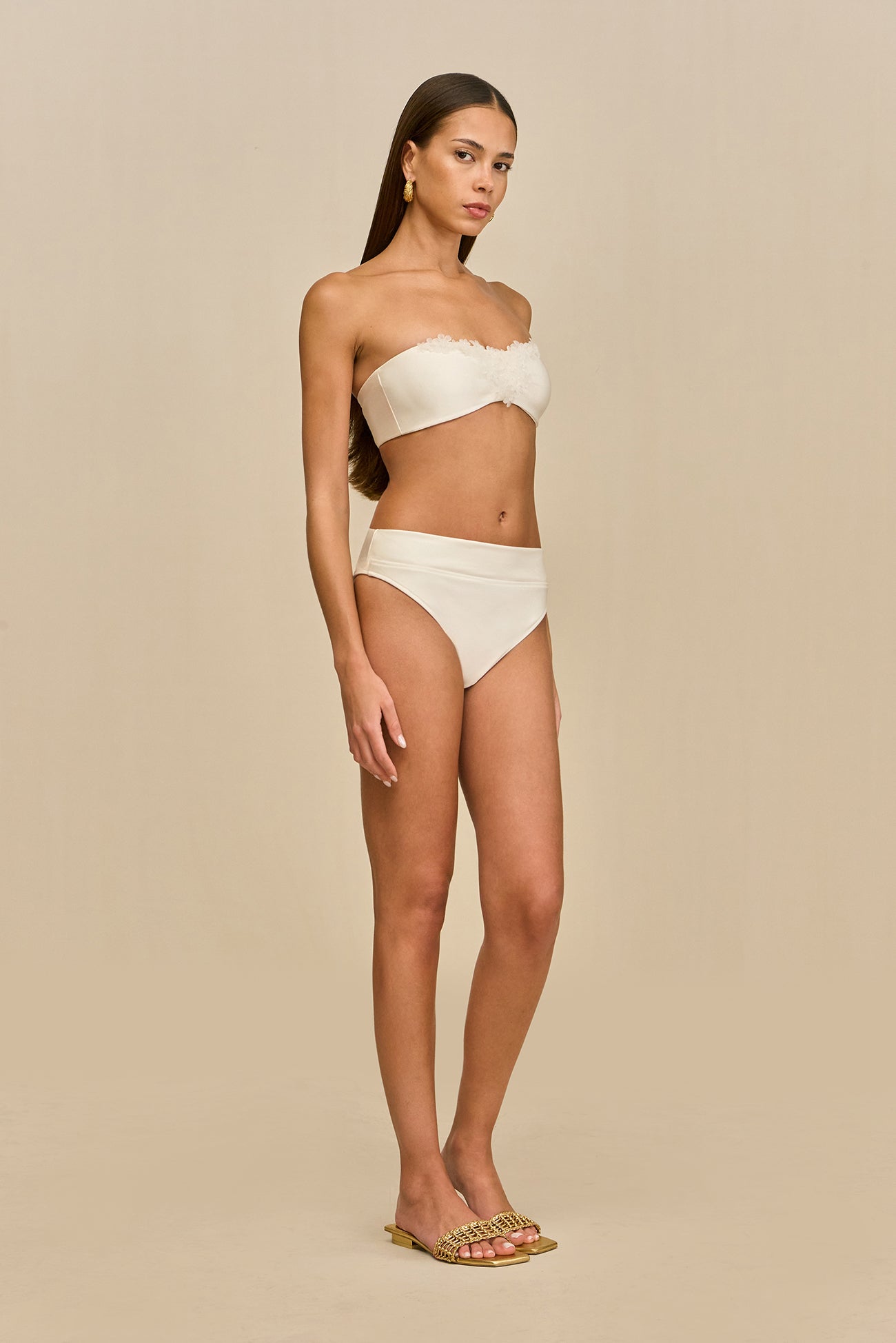 URSULA BIKINI BOTTOM - OFF WHITE