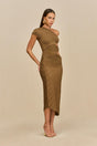 LURENZ KNIT DRESS - AFFOGATO