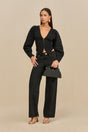 BLAIR KNIT CARDIGAN - BLACK
