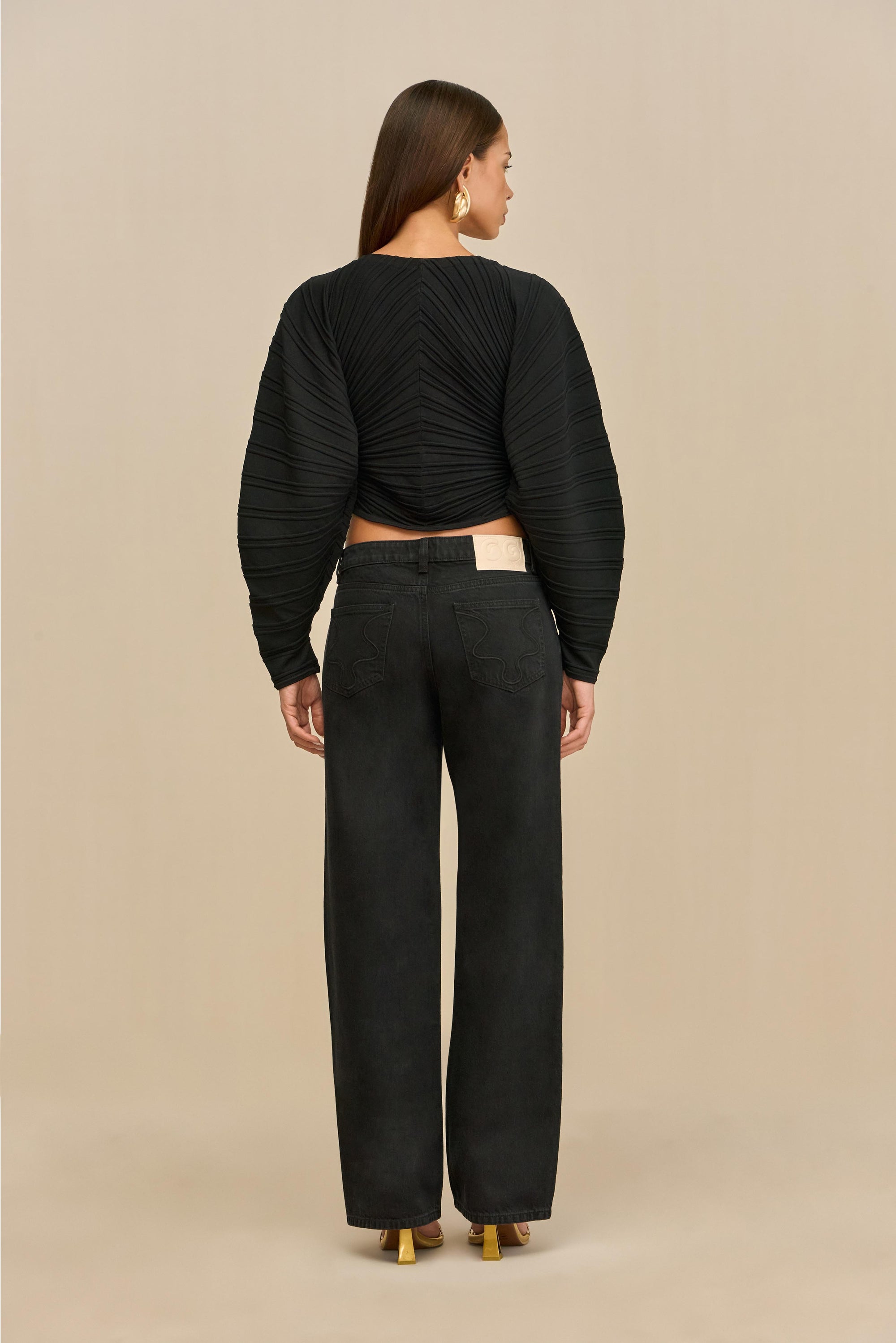 BLAIR KNIT CARDIGAN - BLACK