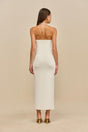 MELVILLE KNIT DRESS - OFF WHITE