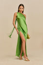 KEYA GOWN - PISTACHIO