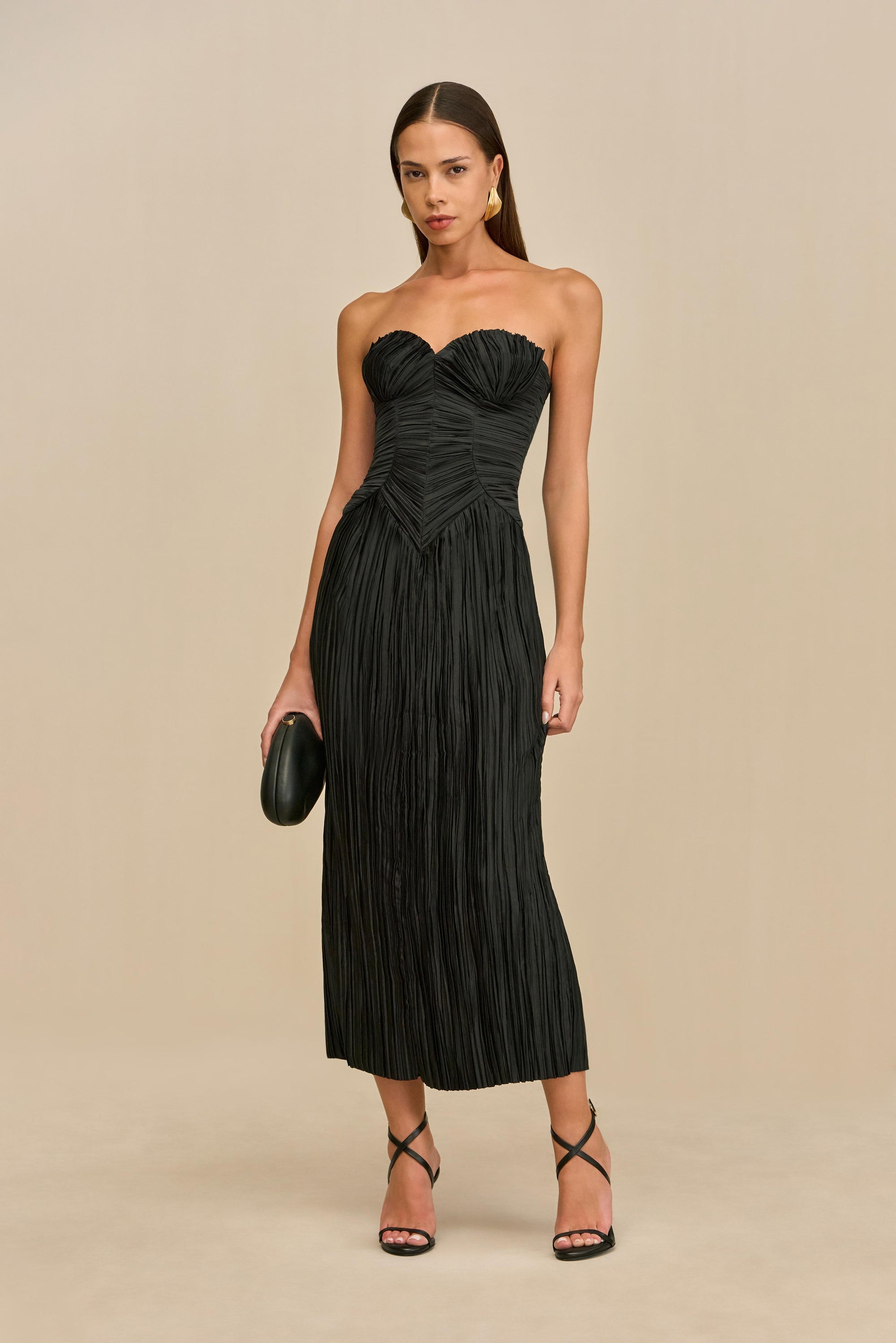 ASHIKA GOWN - BLACK