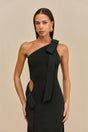BLENDA KNIT DRESS - BLACK