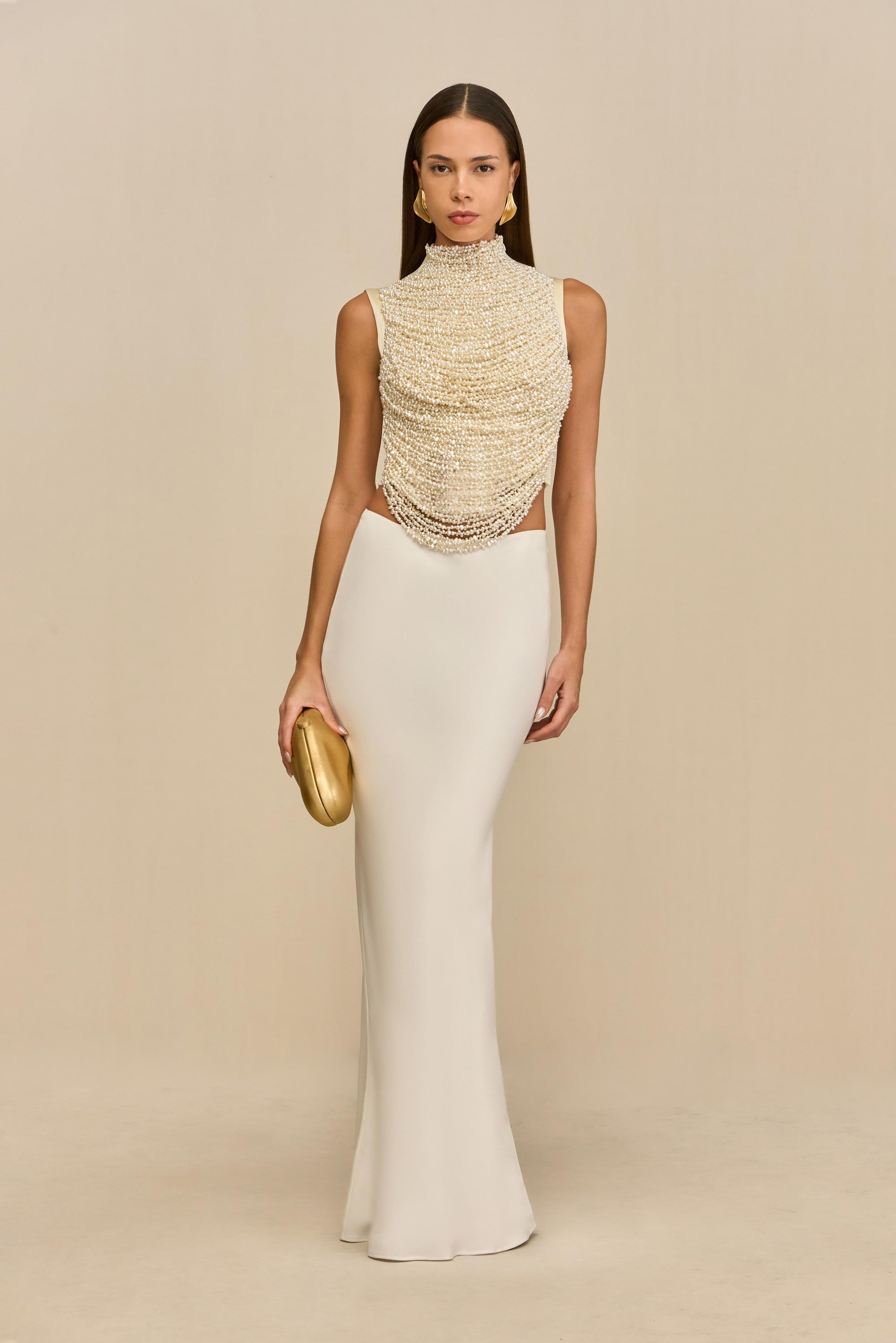 TARAJI TOP - PEARL