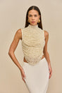 TARAJI TOP - PEARL