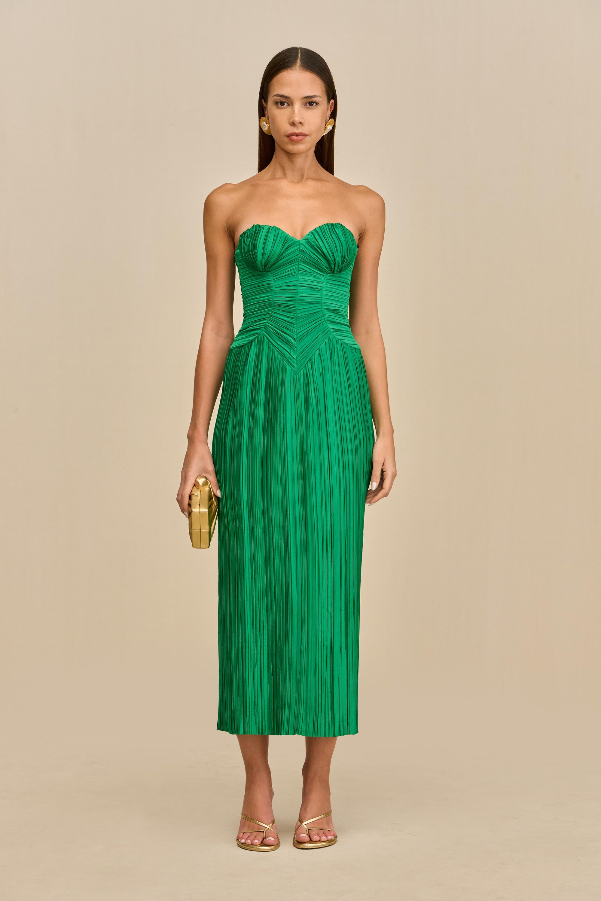 ASHIKA GOWN - MALACHITE