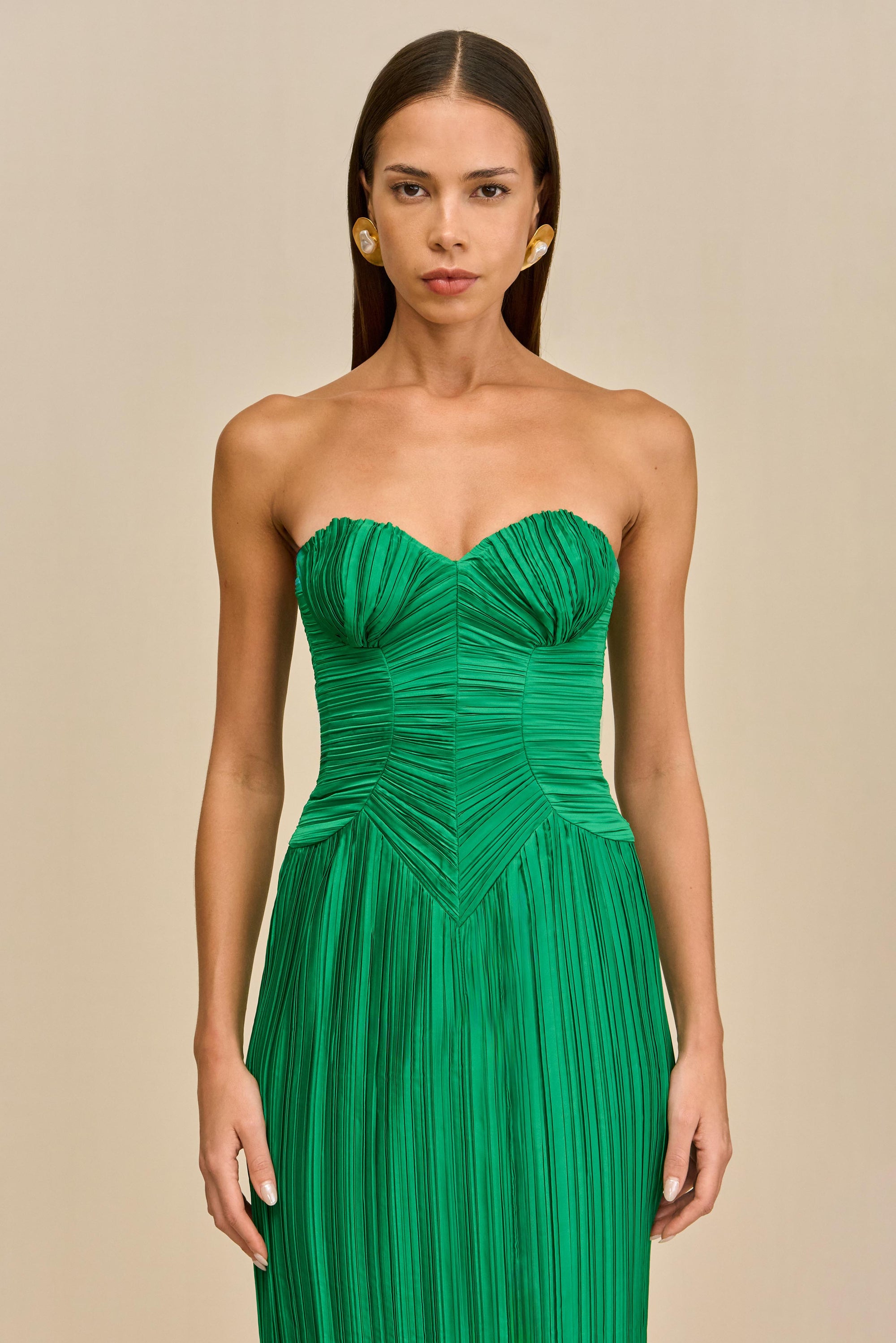 ASHIKA GOWN - MALACHITE