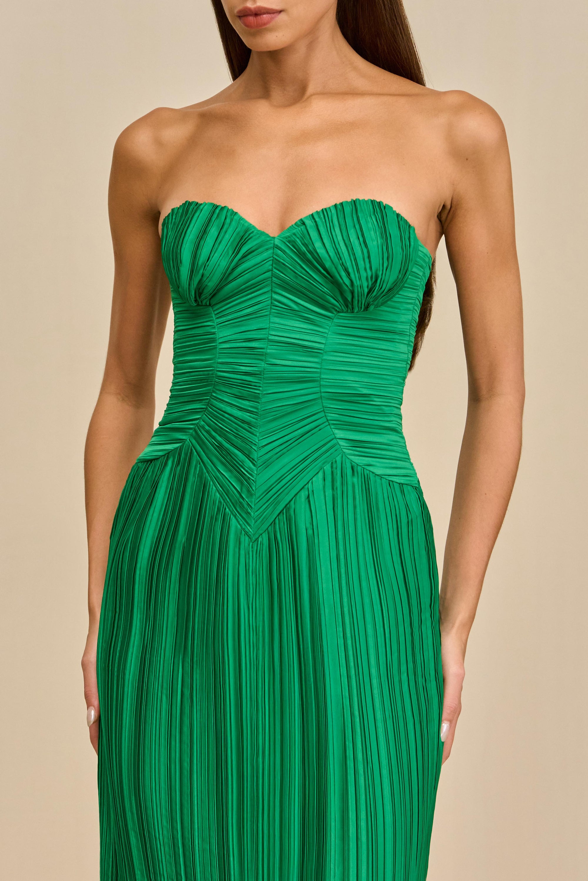 ASHIKA GOWN - MALACHITE