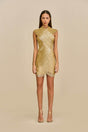 LYON DRESS - LIGHT GOLD