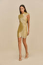 LYON DRESS - LIGHT GOLD