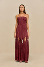 JAMISHA GOWN - CHIANTI