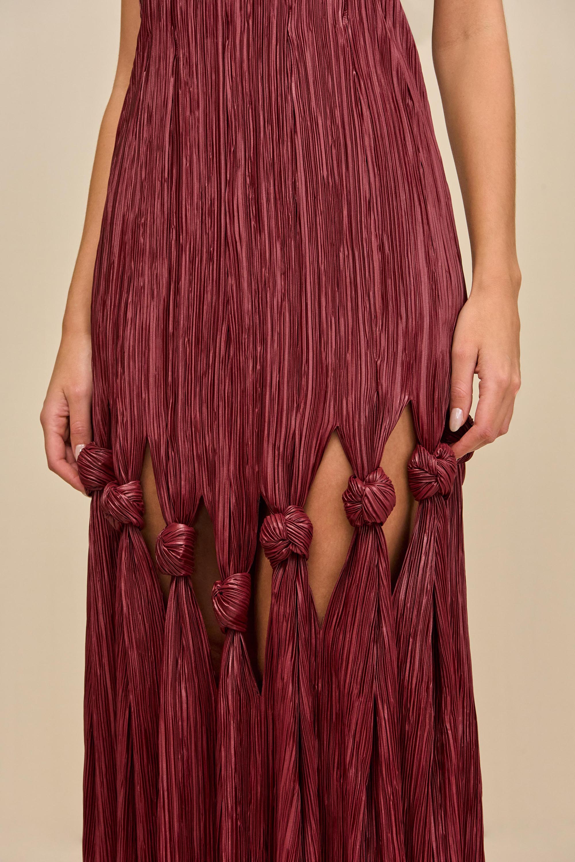 JAMISHA GOWN - CHIANTI