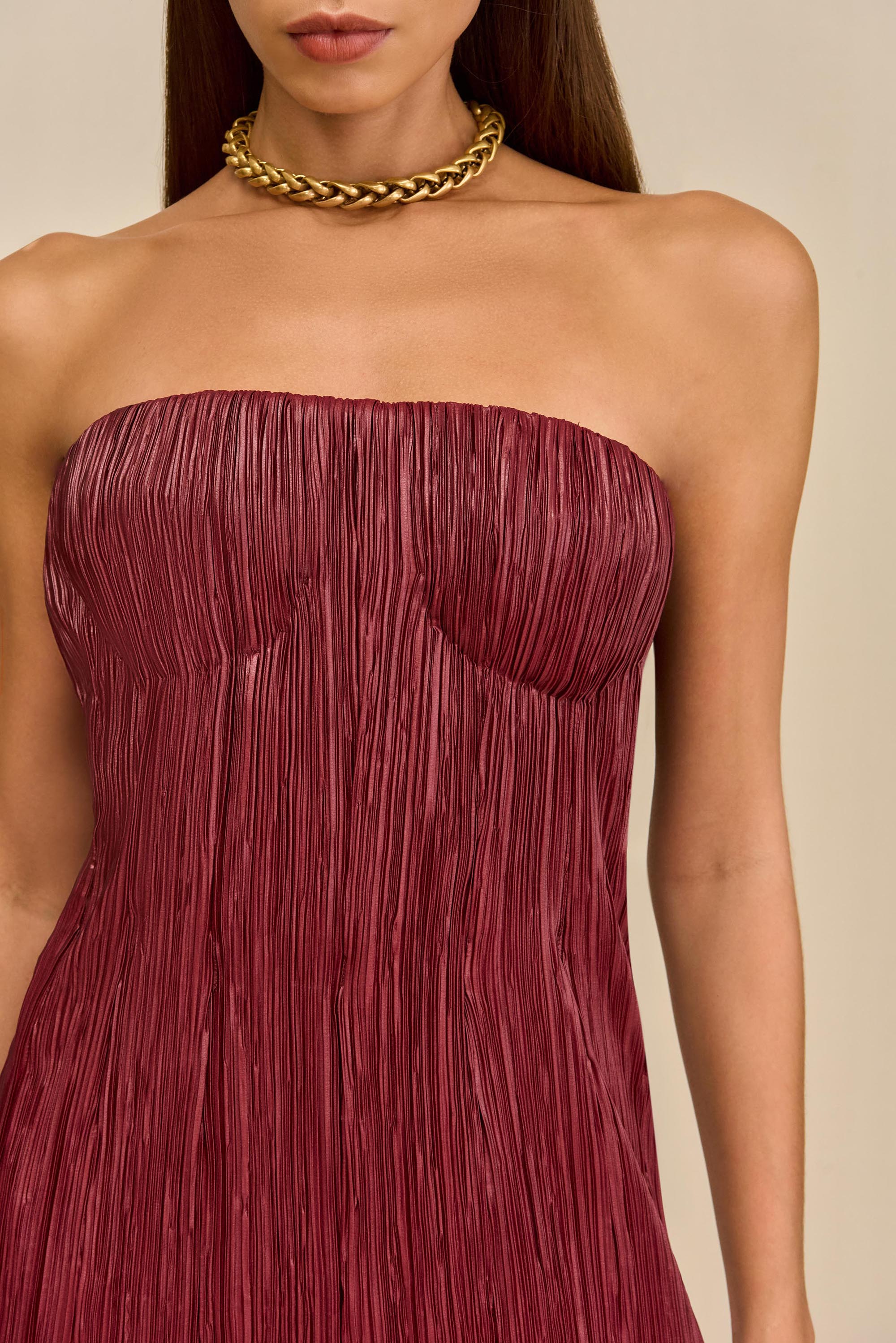 JAMISHA GOWN - CHIANTI