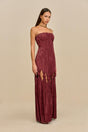 JAMISHA GOWN - CHIANTI