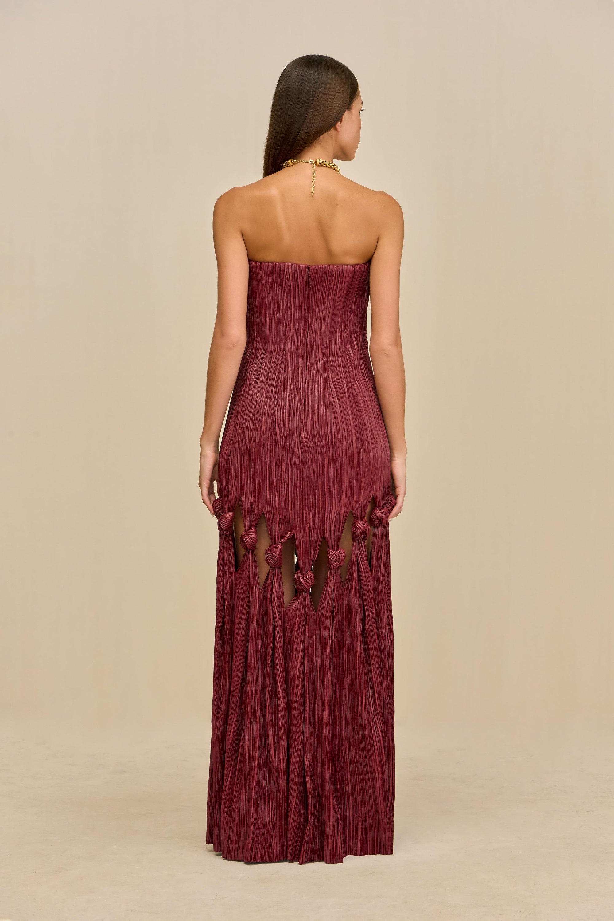 JAMISHA GOWN - CHIANTI