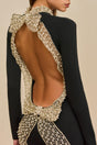 SHYLA KNIT DRESS - BLACK