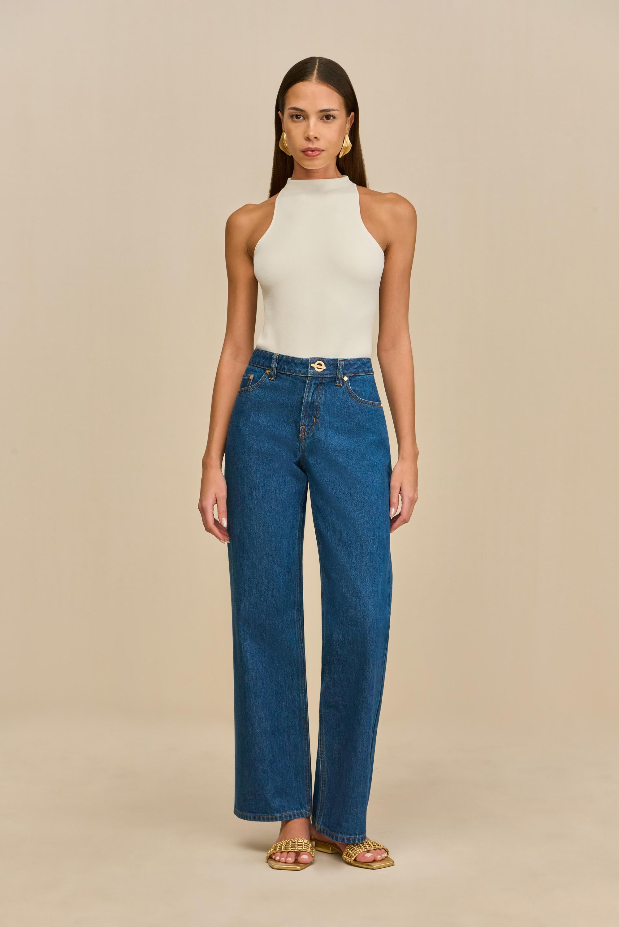 CASSIUS KNIT BODYSUIT - OFF WHITE