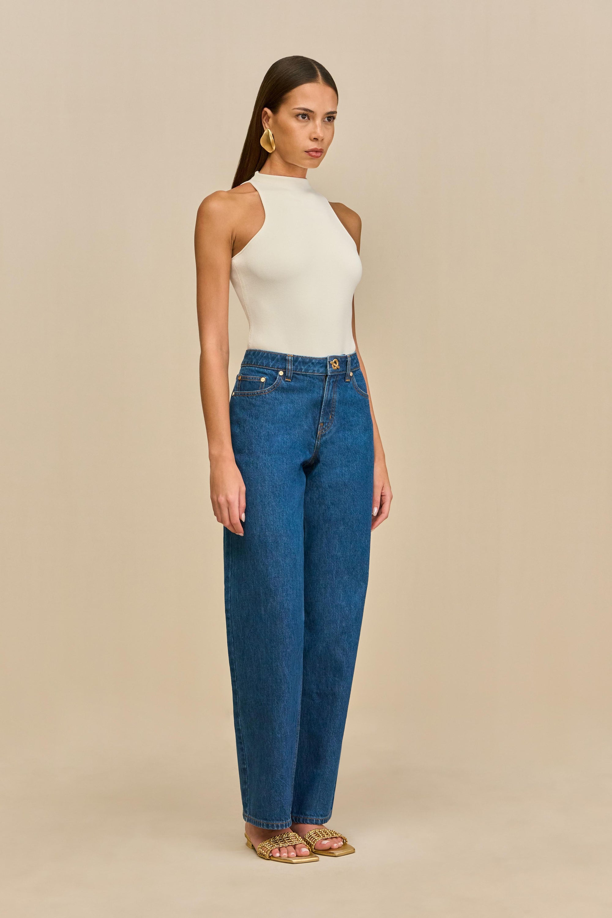 CASSIUS KNIT BODYSUIT - OFF WHITE