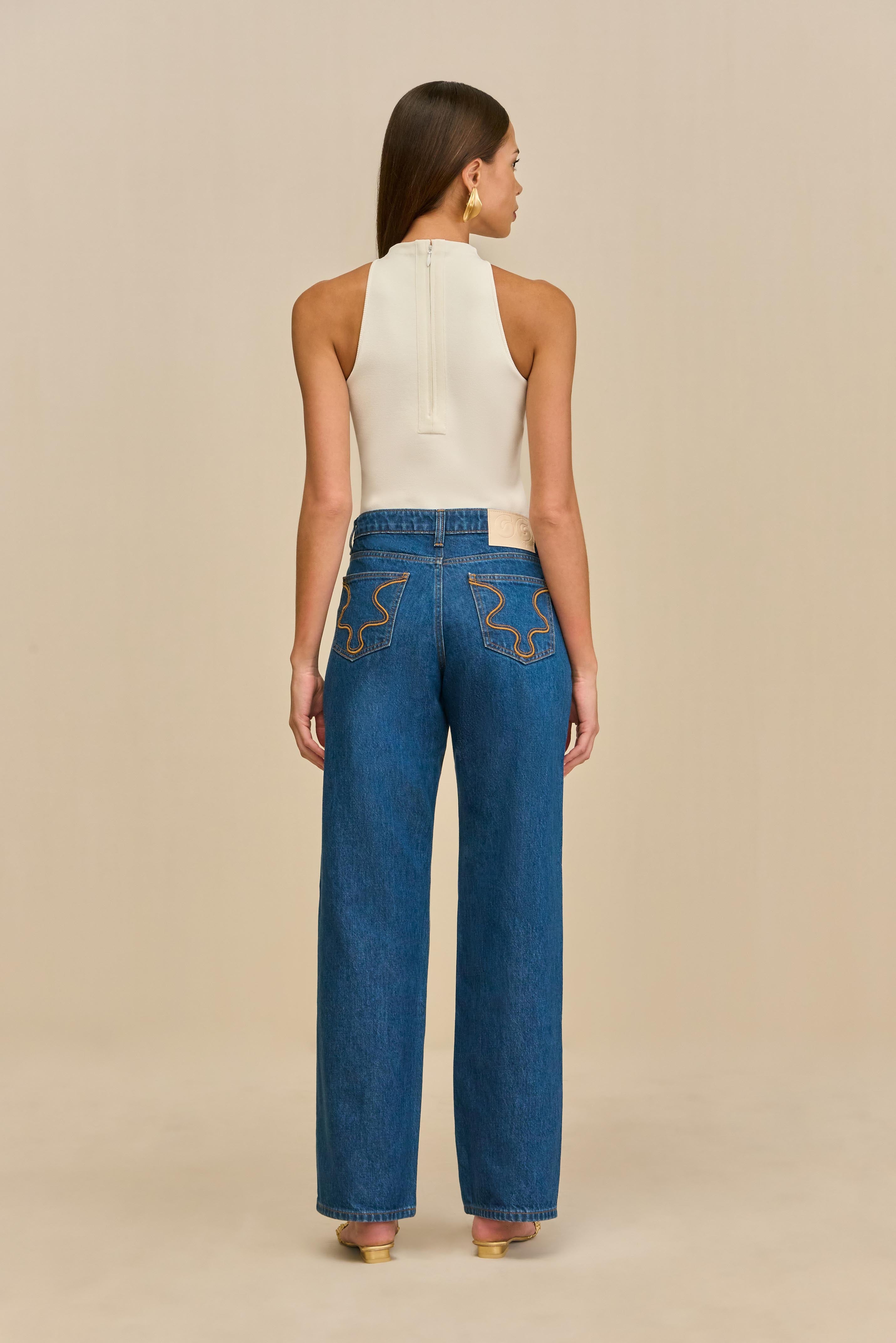 CASSIUS KNIT BODYSUIT - OFF WHITE