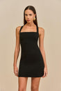 SIAM KNIT DRESS - BLACK